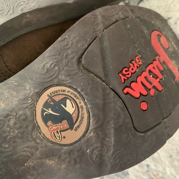 Justin Ladies Gypsy Raya Square Toe Boots - Picture 10 of 12